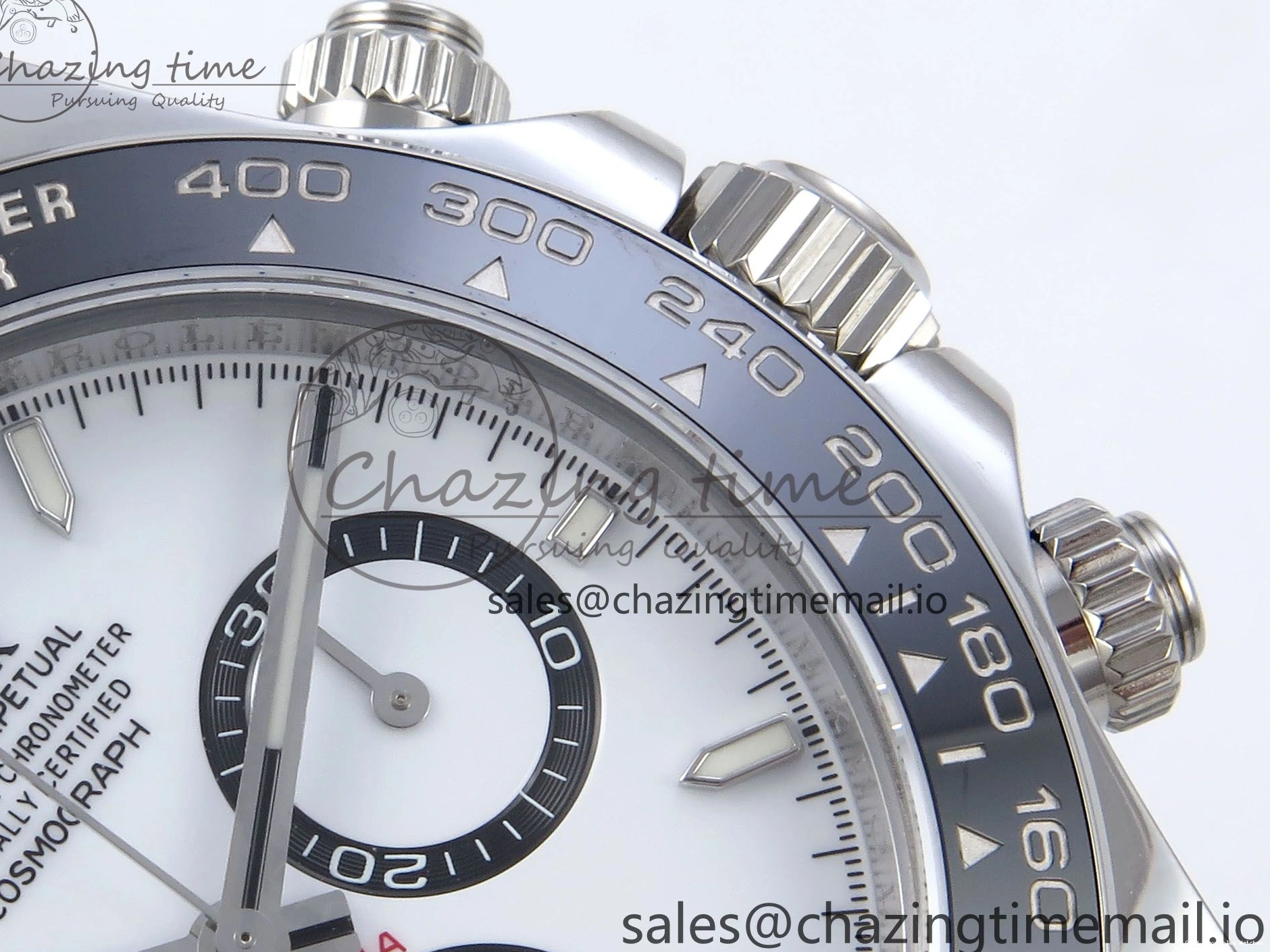 AAA Replica Watches SS White 126500 on SH Best 904L Edition 862 Daytona 1:1 Bracelet QF+ Steel Dial Reliable 1224